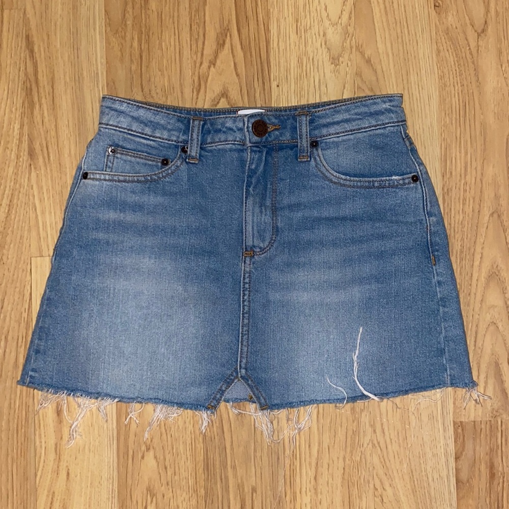 Bdg denim skirt
